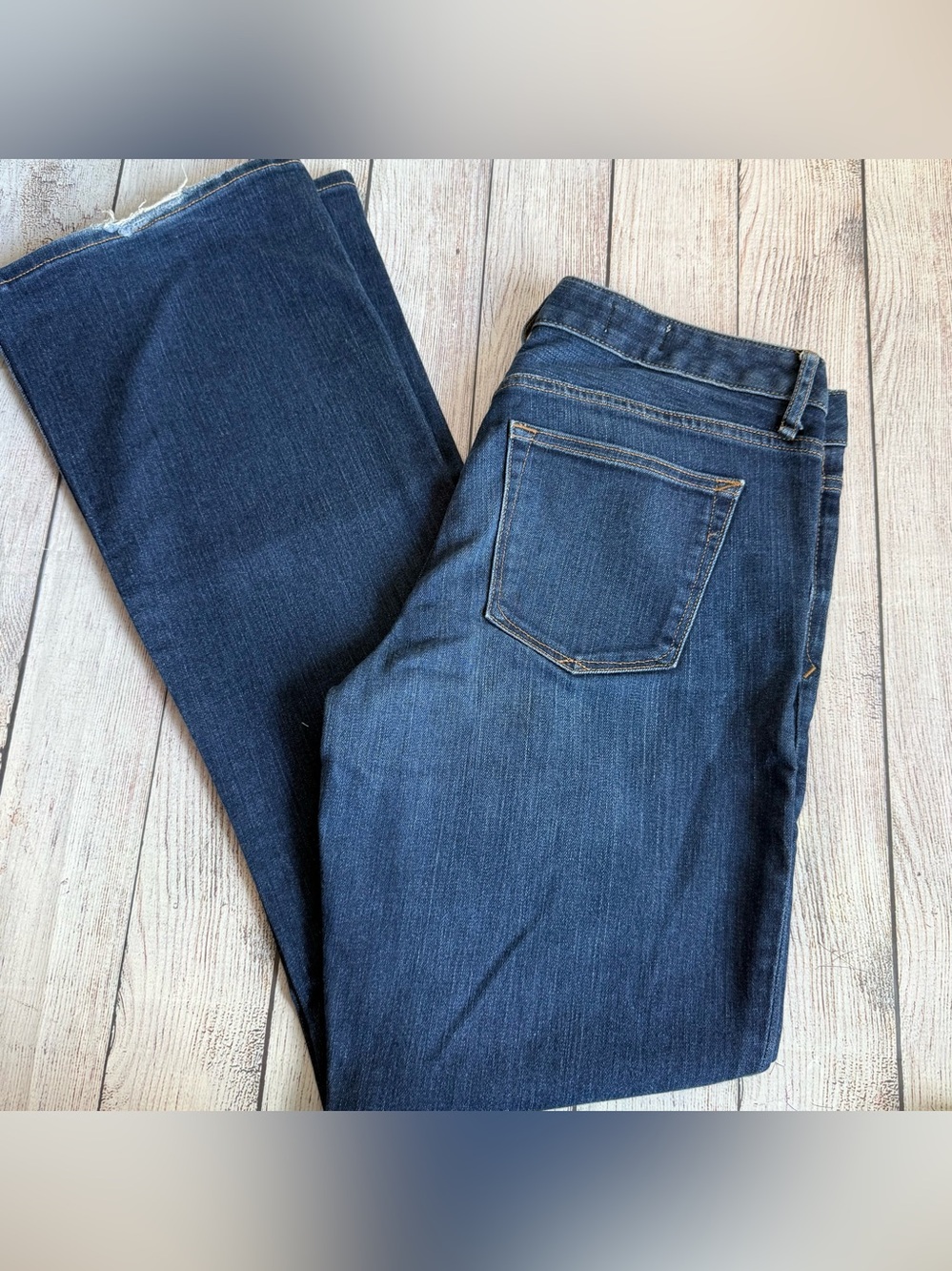 GAP Perfect Boot Dark Bootcut Jeans 30 Long